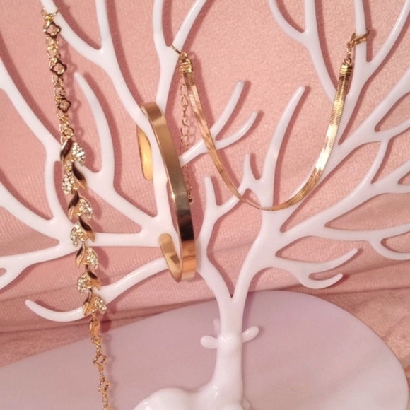 Bracelets 3 gold plated - Picture 2 of 6